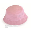 Flat Embroidery Rhinestone Kids Bucket Hat